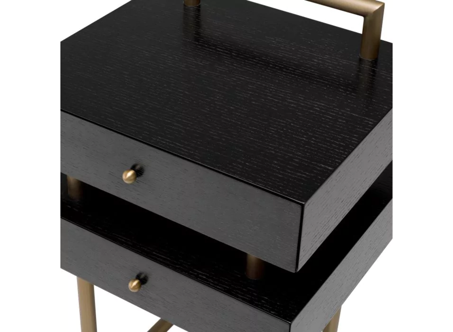 Side table 'Bedini' - Brass