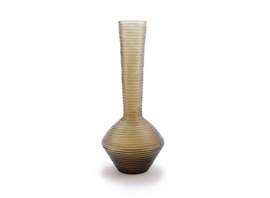 Vase 'Amber' L - smoke