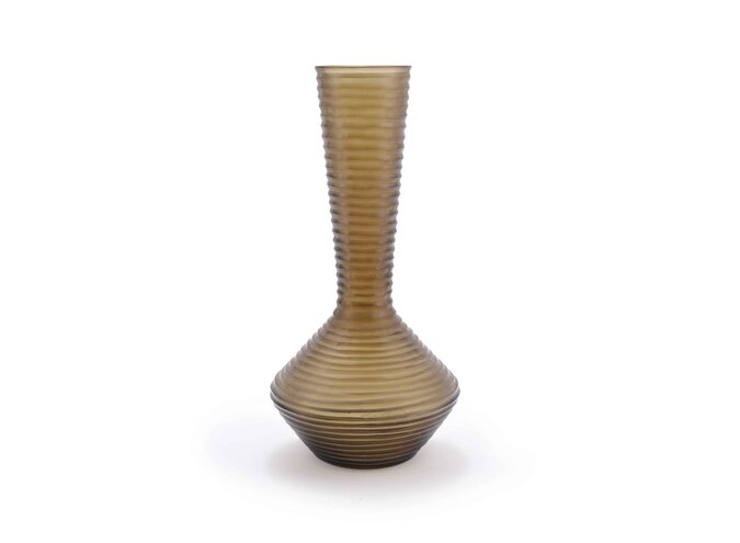 Vase 'Amber' M - smoke