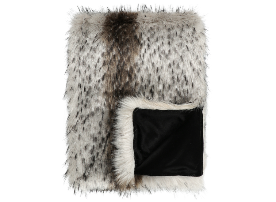 Fur plaid 'Canadian Lynx'