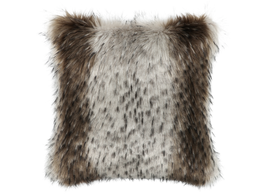 Fur Cushion - Canadian Lynx