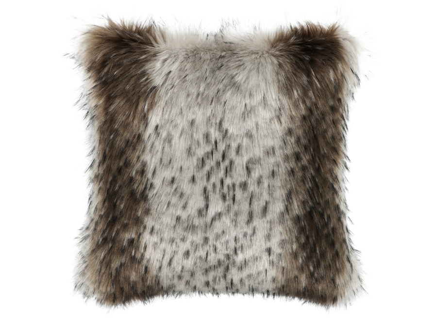 Fur cushion 'Canadian Lynx'