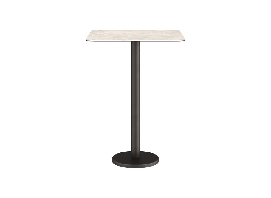 Bar table 'Bari' Square- Diamond Cream Ceramic