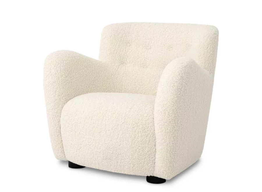 Chair 'Bixby' - Faux Shearling