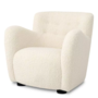 Chair 'Bixby' - Faux Shearling