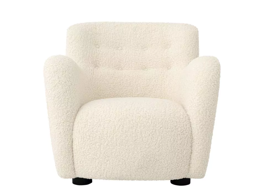 Chair 'Bixby' - Faux Shearling