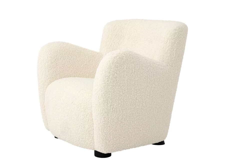 Chair 'Bixby' - Faux Shearling