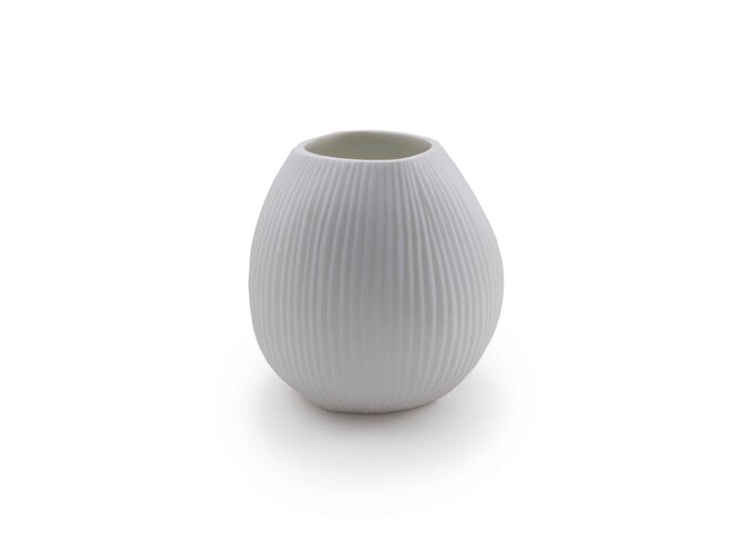 Vase 'Kaolin' M - blanc