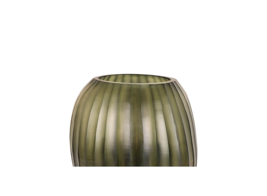 Vase 'Euclase' L - green