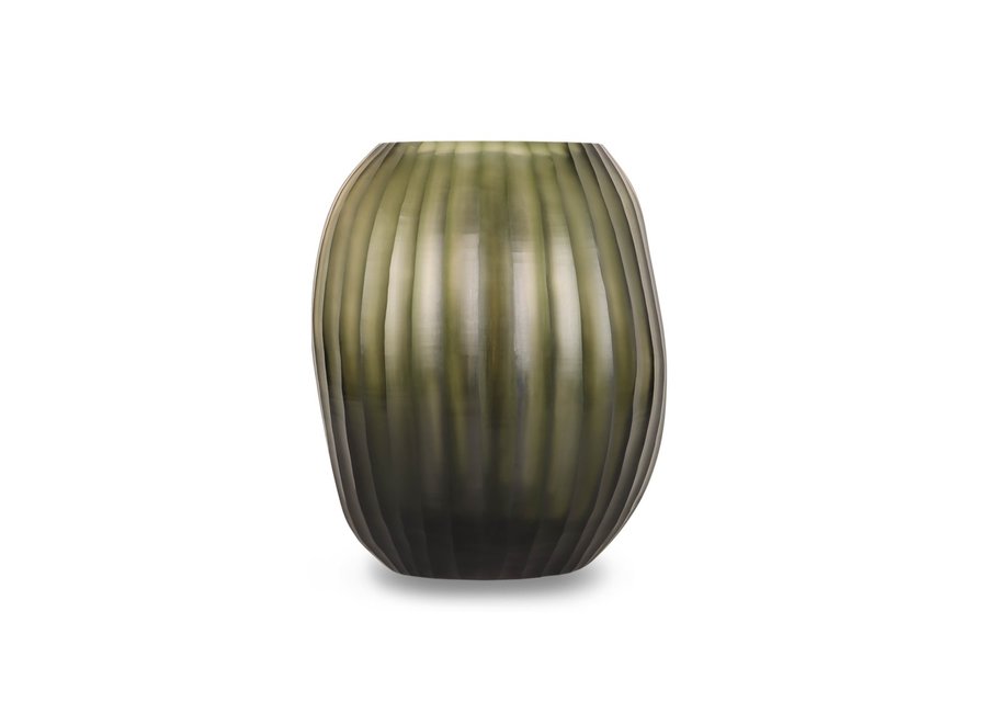 Vase 'Euclase' L - green