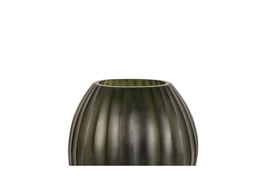 Vase 'Euclase' M - green