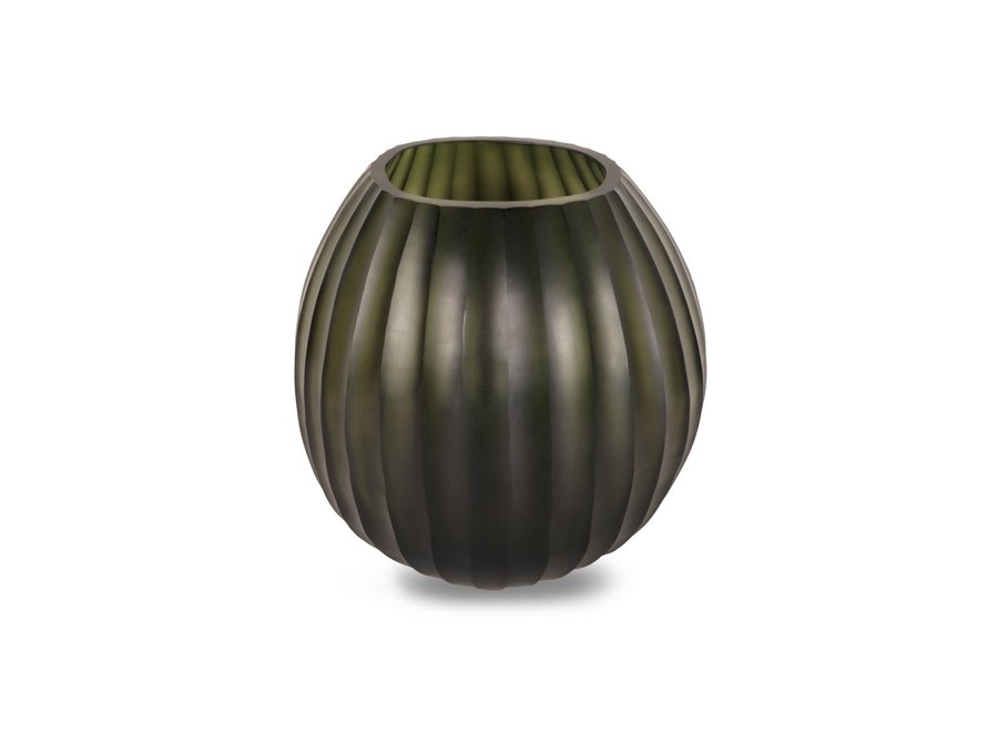 Vase 'Euclase' M - green