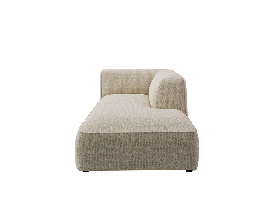 Chaise longue 'Cali' - Articolo Fabric Taupe