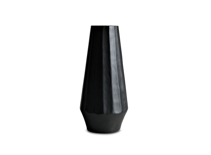 Vase 'Zumi' noir