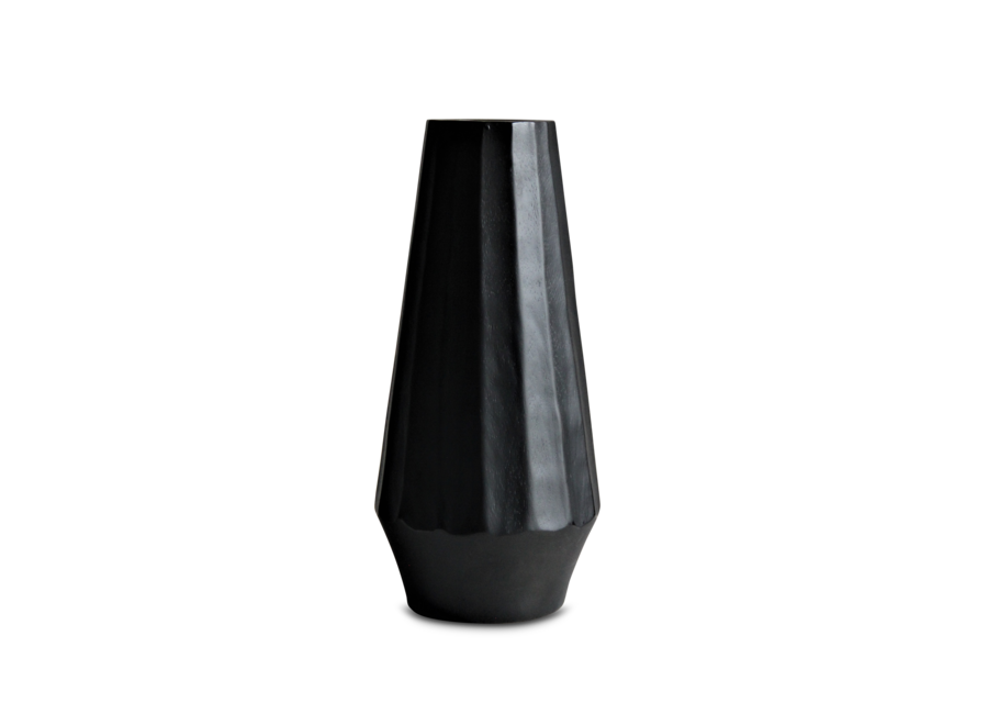 Vase 'Zumi' noir