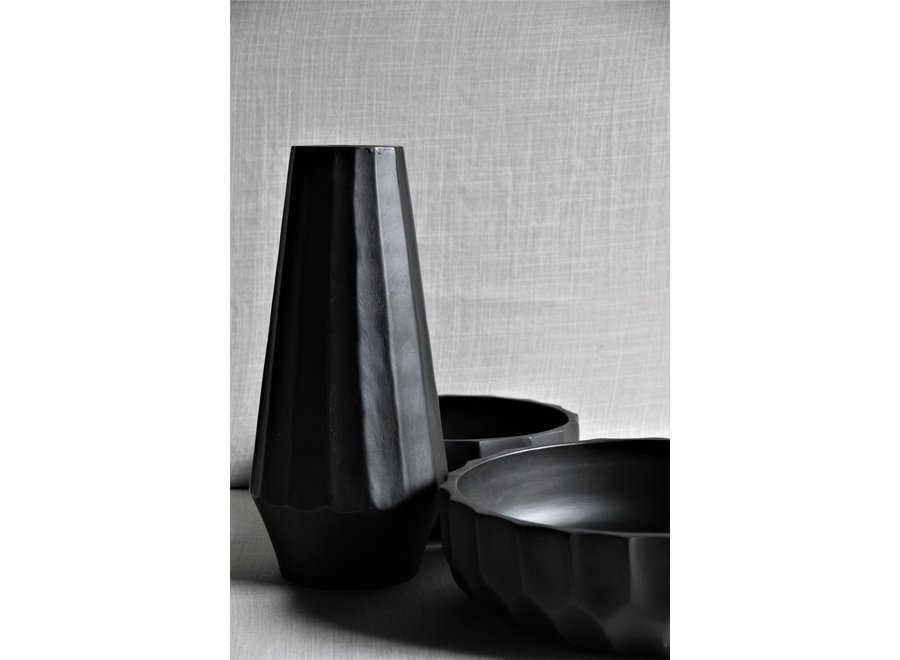 Vase 'Zumi' black