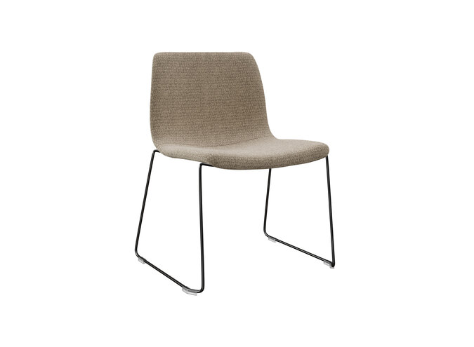 Dining chair 'Sigma' - Articolo Fabric Taupe
