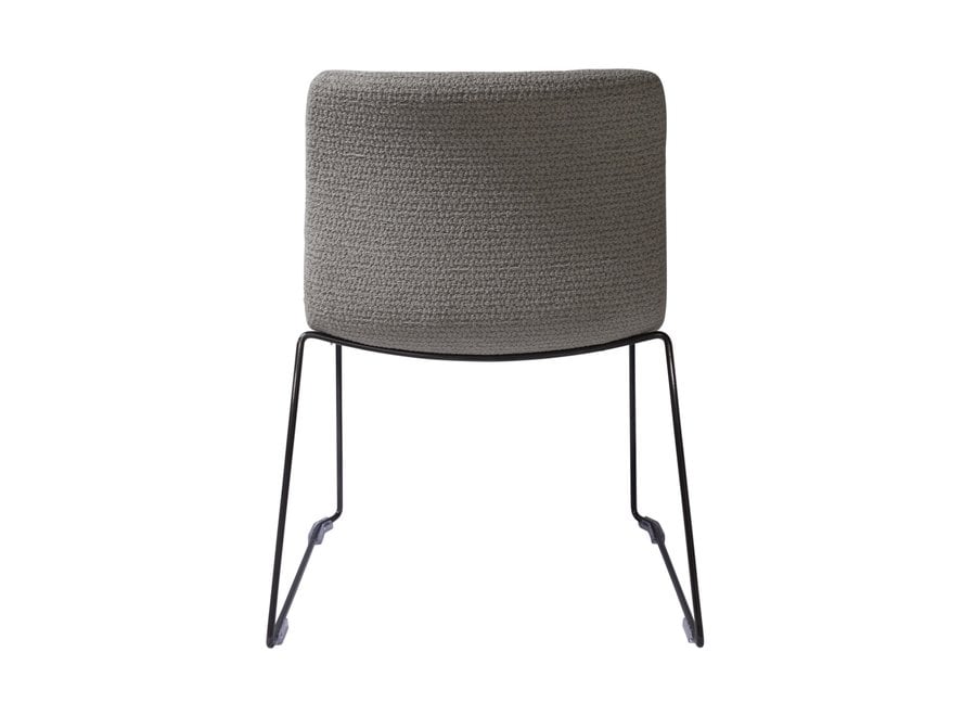 Dining chair 'Sigma' - Articolo Fabric Taupe