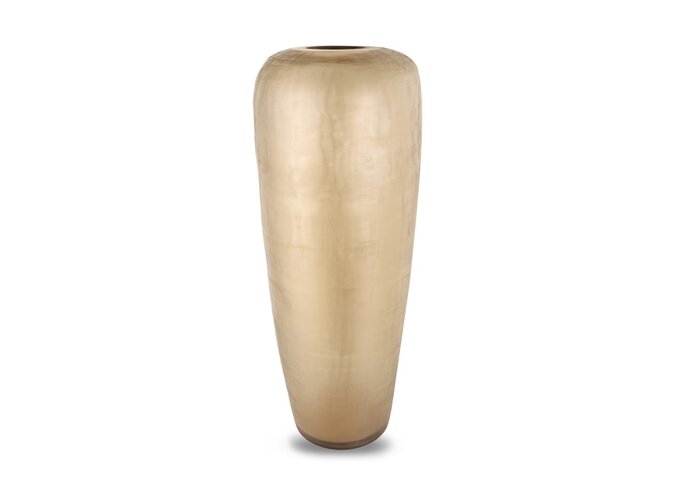 Vase 'Madeira' L -light smoke