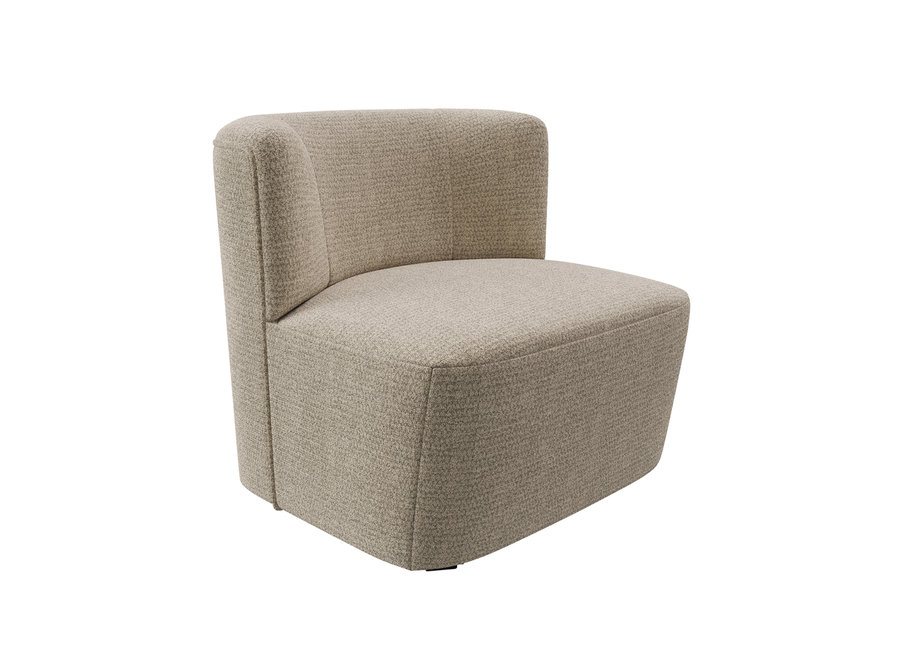 One seater 'Abel' - Articolo Fabric Taupe