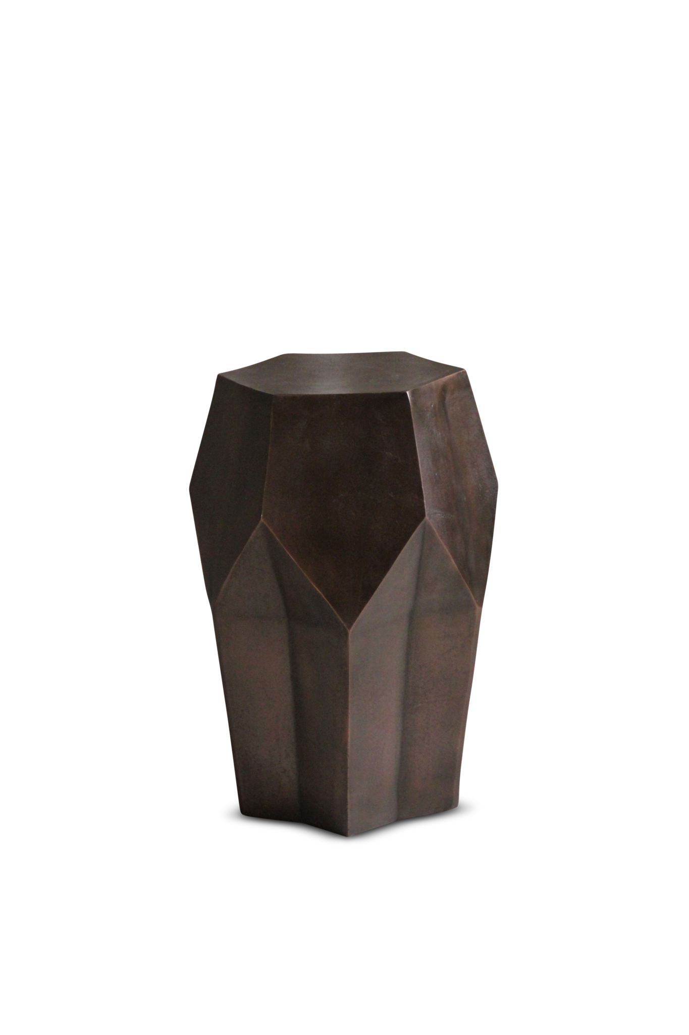 Side table 'Diamond Drum' Wilhelmina Designs