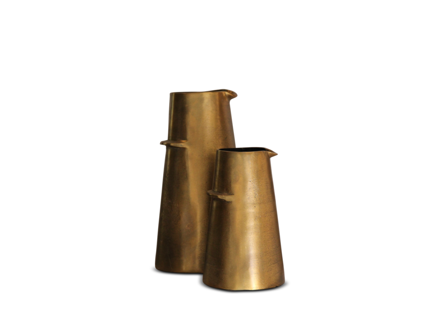 Vase 'Katy' laiton antique - L