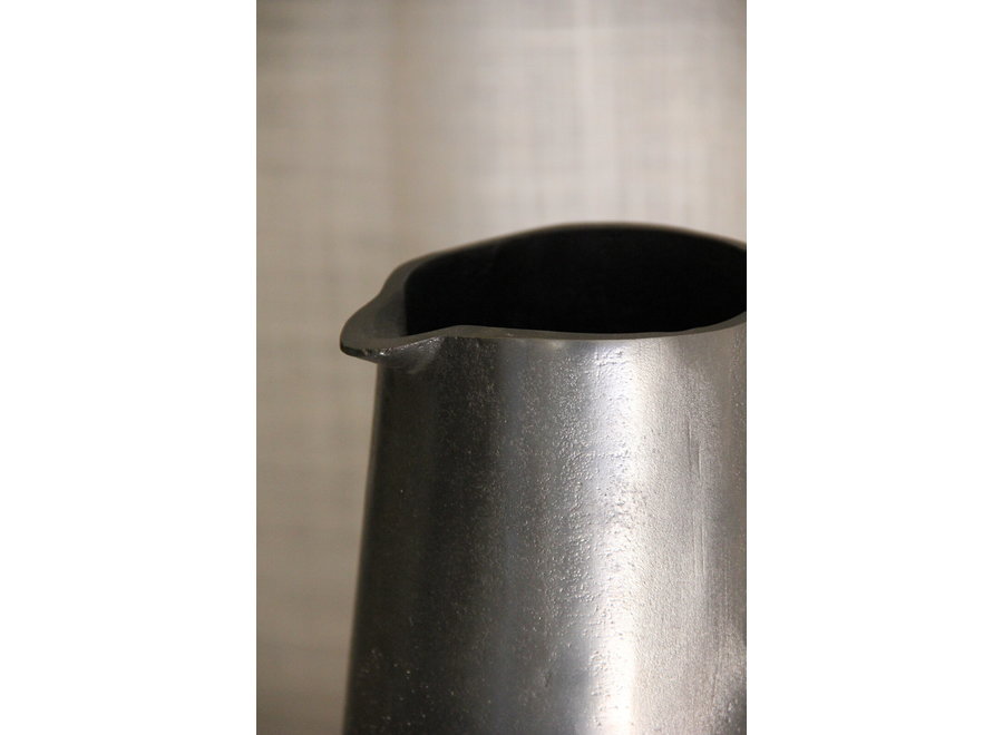 Vase 'Katy' dark graphite- S