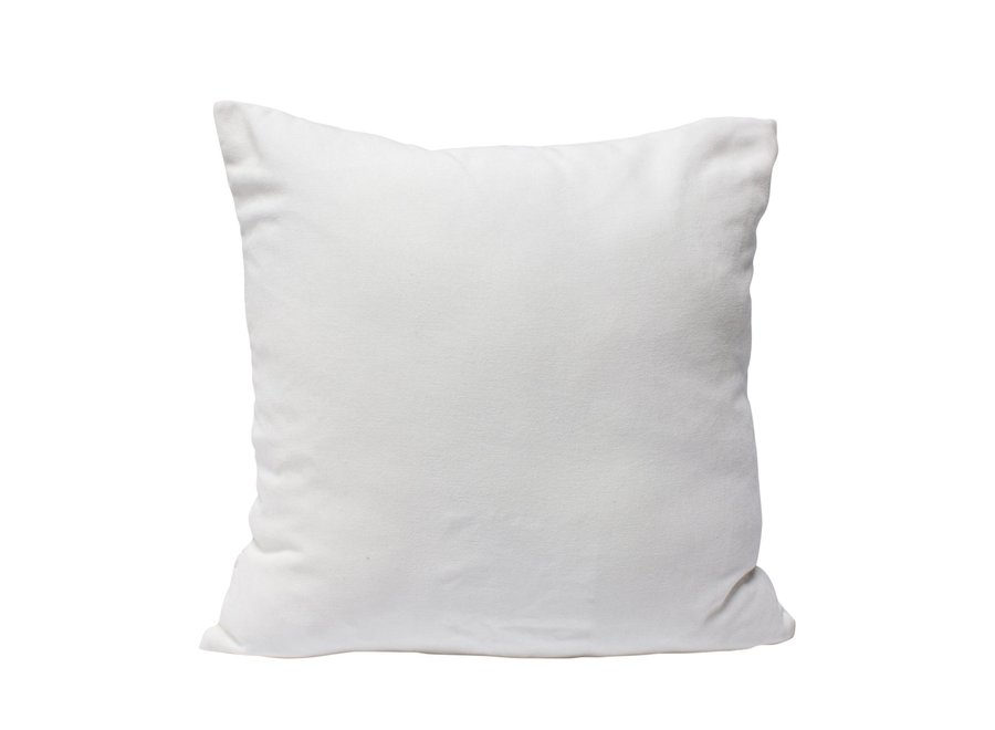 Coussin 'Lotus' cream