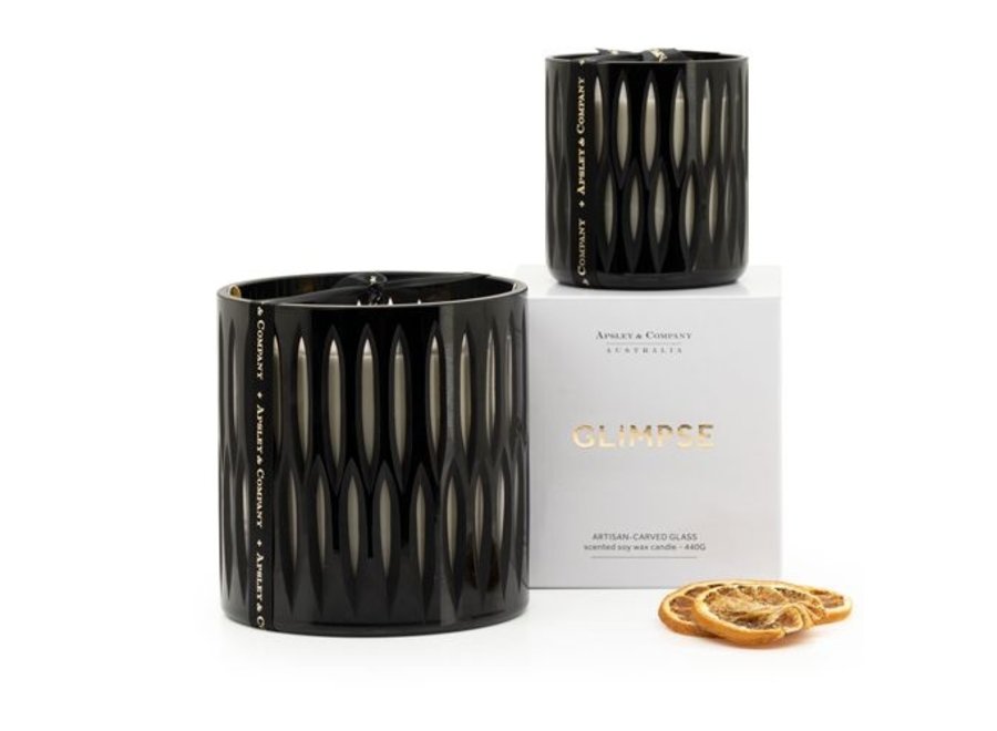 Scented candle 'Glimpse' - Noir