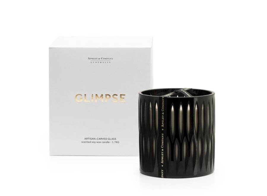 Scented candle 'Glimpse' - Noir