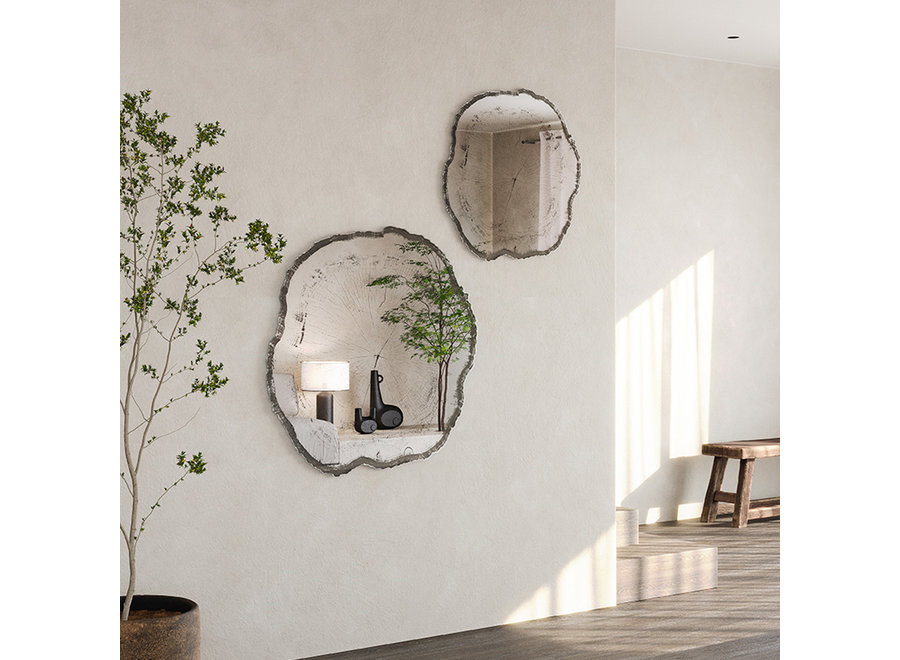 Miroir 'Arbo' Dark M - 80 x 78 cm