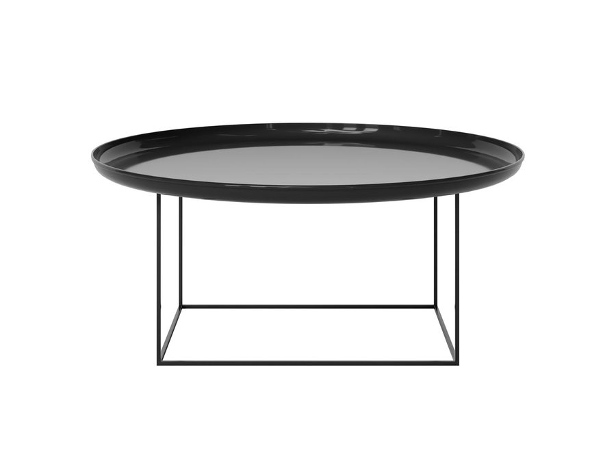 Beistelltisch 'Duke' Large - Lacquered Obsidian