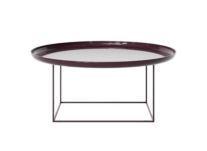 Beistelltisch 'Duke' Large - Lacquered Maroon