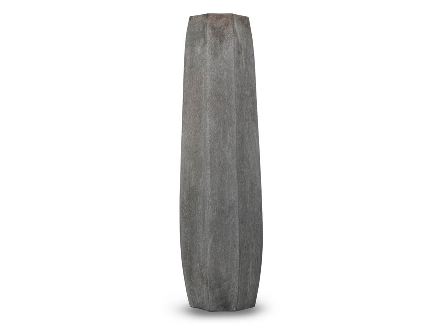 Vase 'Onyx' XL - Dark Smoke