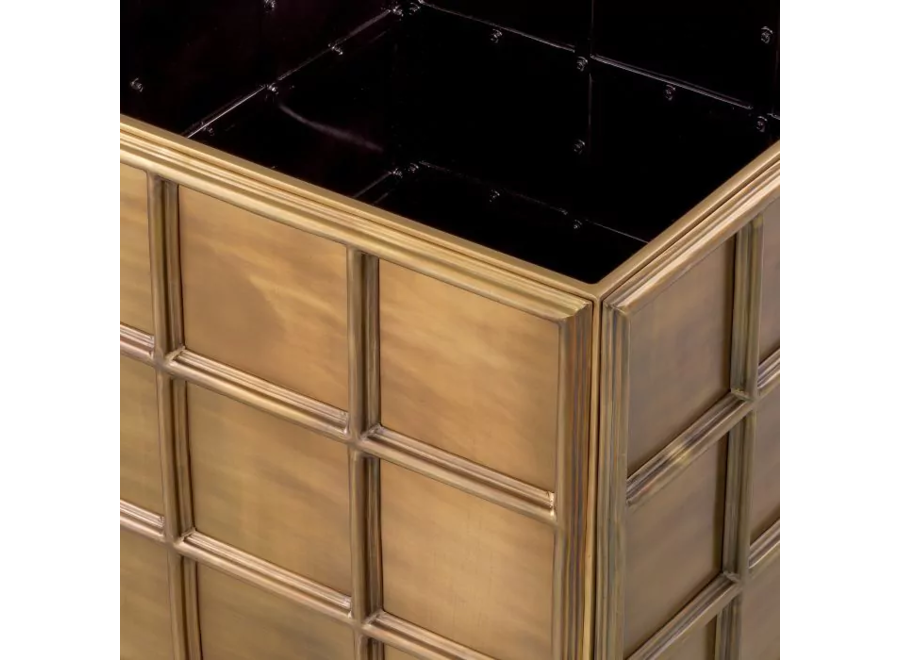 Pflanzer 'Grid' - M - Brass
