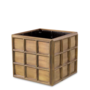 Planter 'Grid' - S - Brass