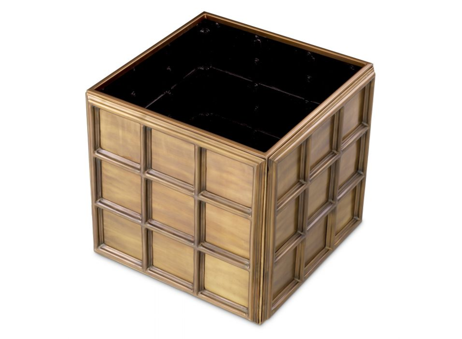 Plantenbak 'Grid' - S - Brass