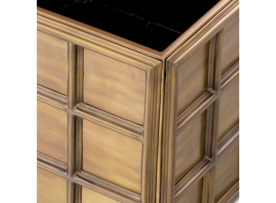Pflanzer 'Grid' - S - Brass
