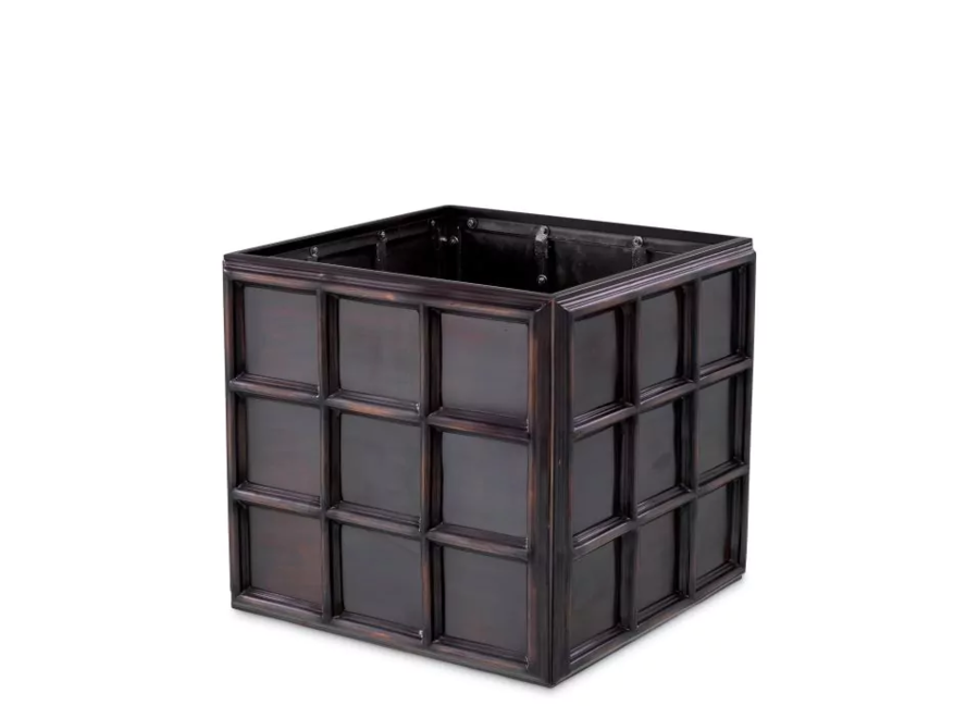 Jardinière 'Grid' - S - Bronze