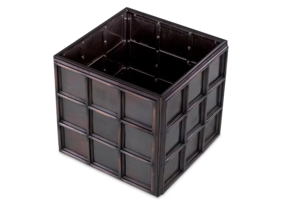 Jardinière 'Grid' - S - Bronze
