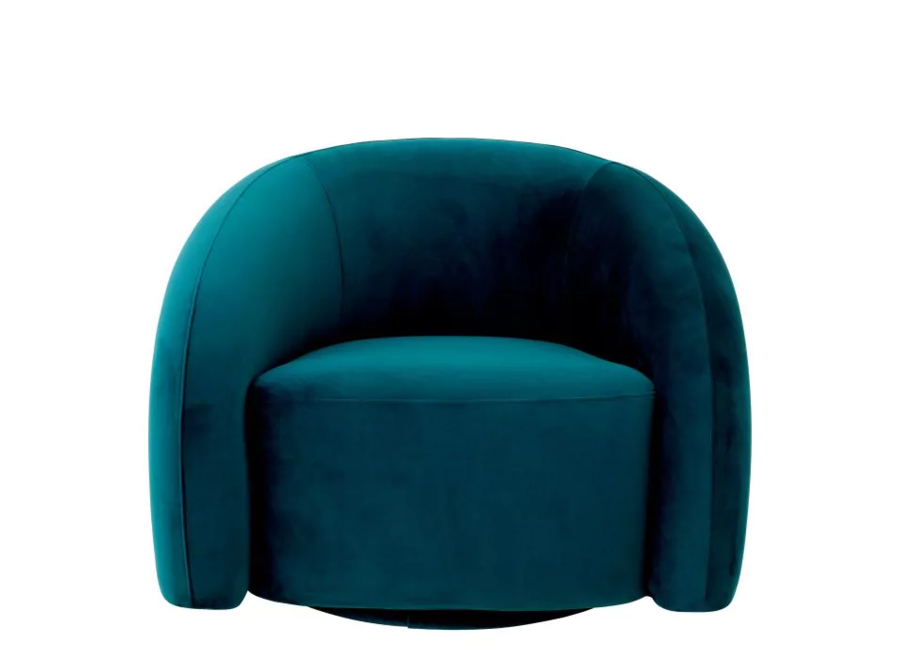 Drehsessel 'Novelle' - Savona sea green