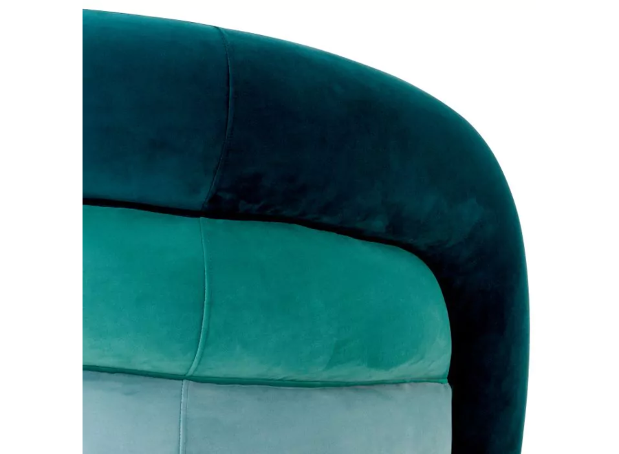 Drehsessel 'Novelle' - Savona sea green