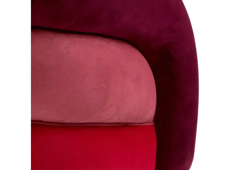 Drehsessel 'Novelle'  - Savona Bordeaux Red