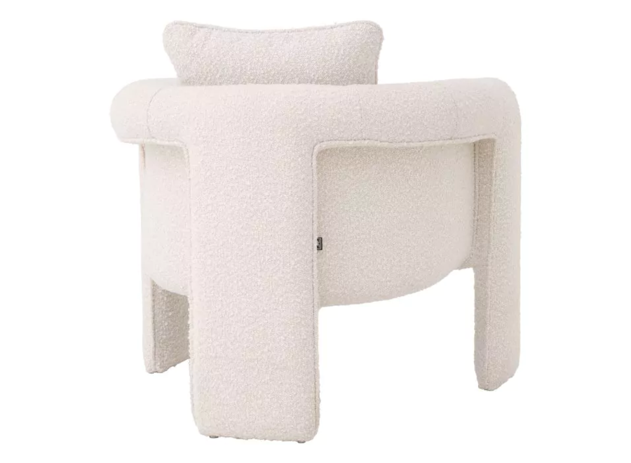 Fauteuil 'Toto' - Bouclé cream