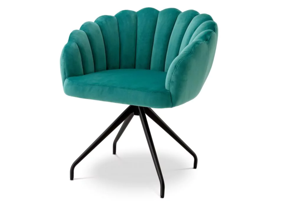Dining Chair 'Luzern' - Savona Turquoise