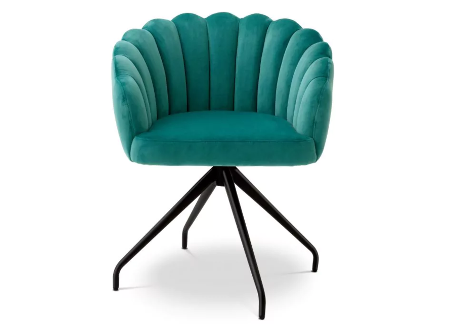 Dining Chair 'Luzern' - Savona Turquoise