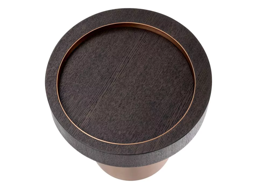 Side Table 'Otus' - Mocha - Round