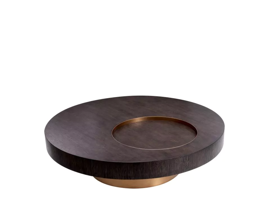 Coffee Table 'Otus' - Mocha - Round