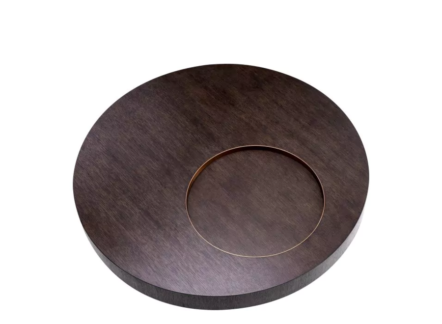 Coffee Table 'Otus' - Mocha - Round