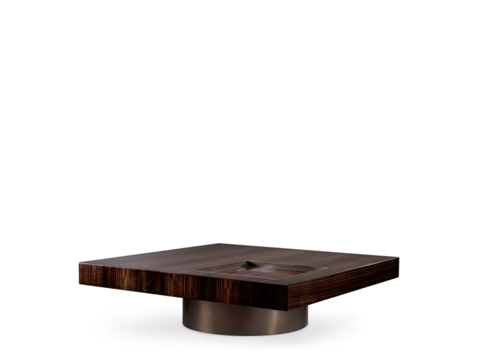 Table basse Otus - Eucalyptus - Square